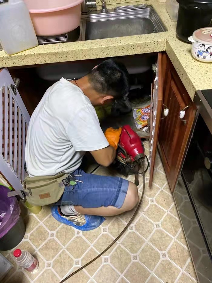 沙湖镇通下水道